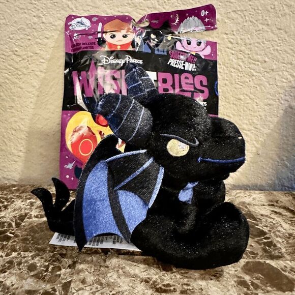 Disney Parks Wishables Good vs. Evil Plush SET Micro D23 Fan Event NEW 6-PC SET - Picture 2 of 16